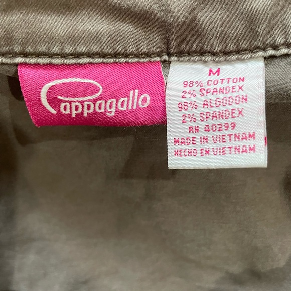 Thread & Supply Khaki Olive Green Midi Shirt Dress Medium - Picture 4 of 8